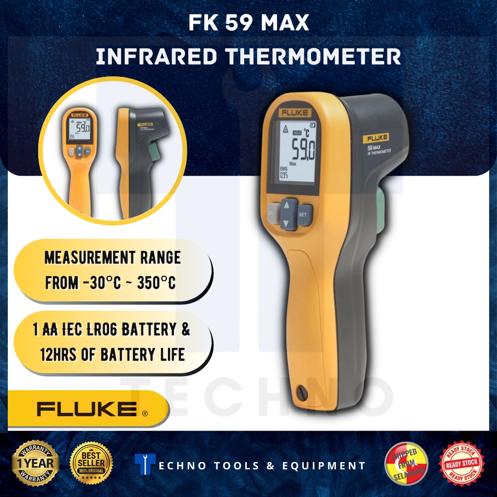 Fluke 59 max store ir thermometer calibration