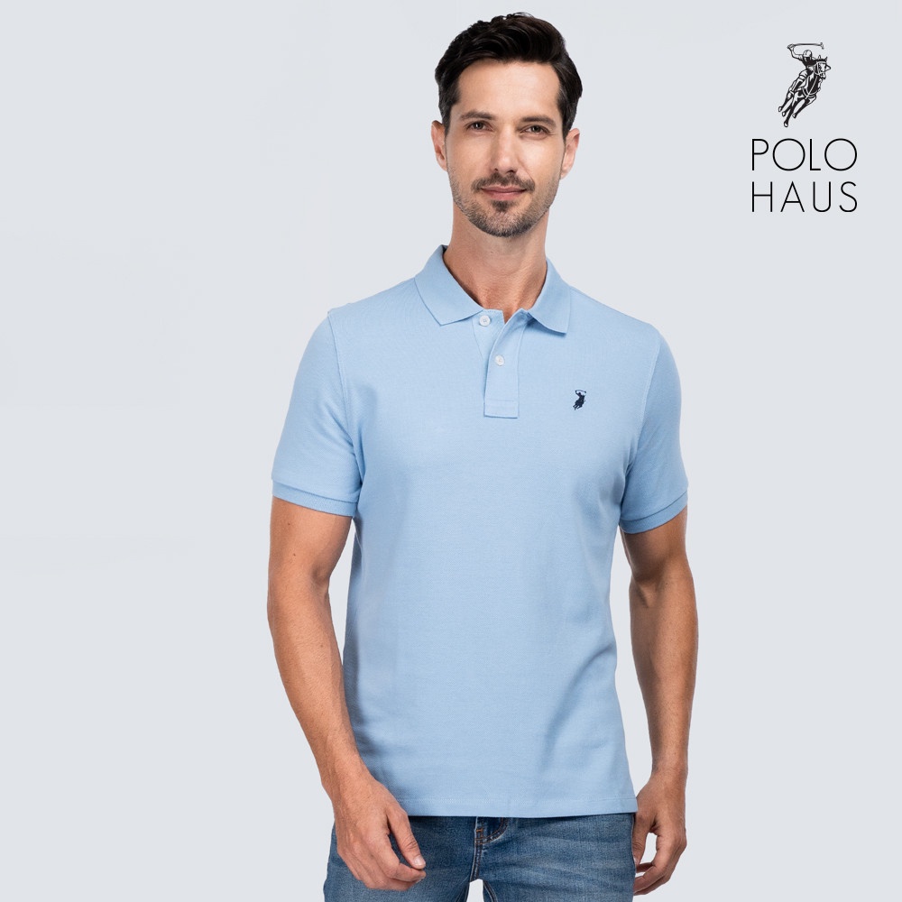 Buy POLO HAUS Men's 100% Cotton Signature Fit Long Sleeve 2024 Online