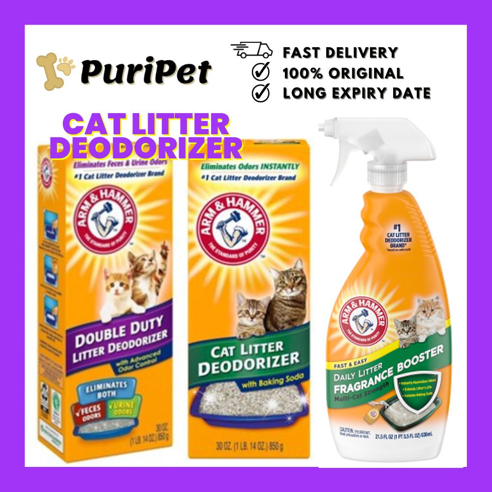 Cat litter deodorizer outlet spray