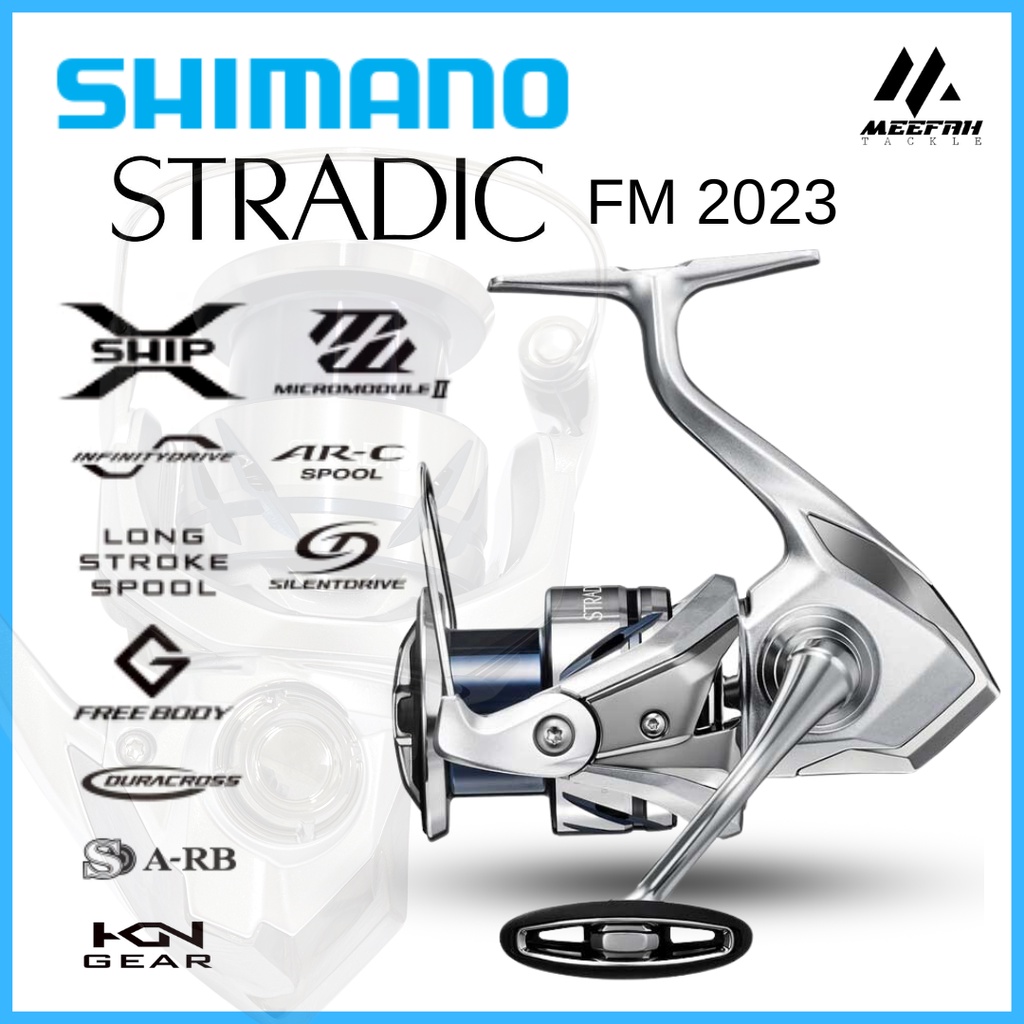 SHIMANO 2023 Stradic FM & 2019 Stradic FL Series 🔥 1 YEAR WARRANTY + FREE  GIFT🔥 Fishing Reel Mesin Pancing