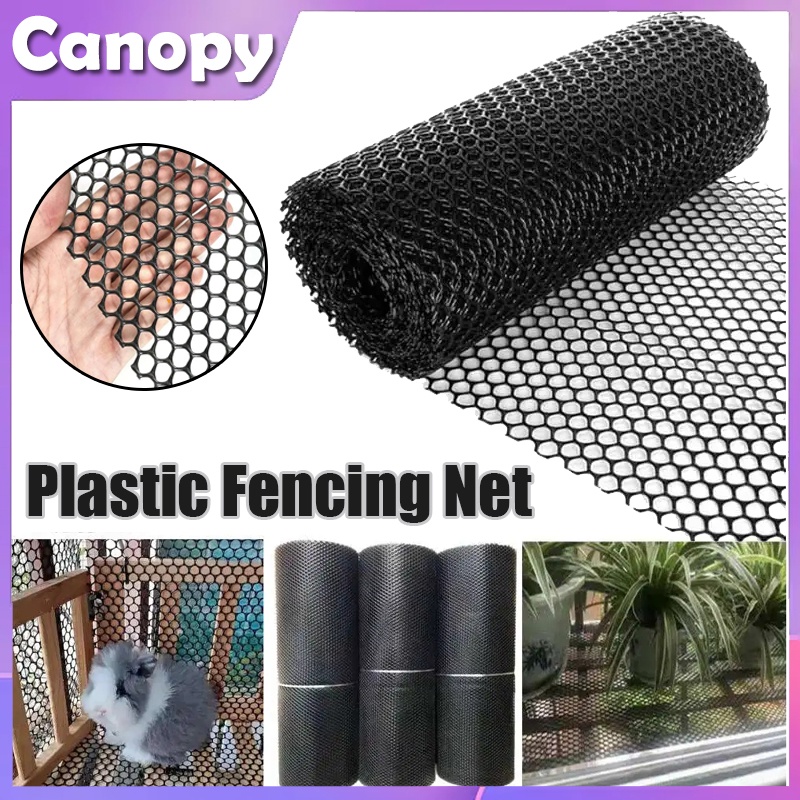 Plastic Safety Net Balcony Windows Protective Net Garden Breeding Fence Mesh  Halang Kucing Plastik Jaring Pagar