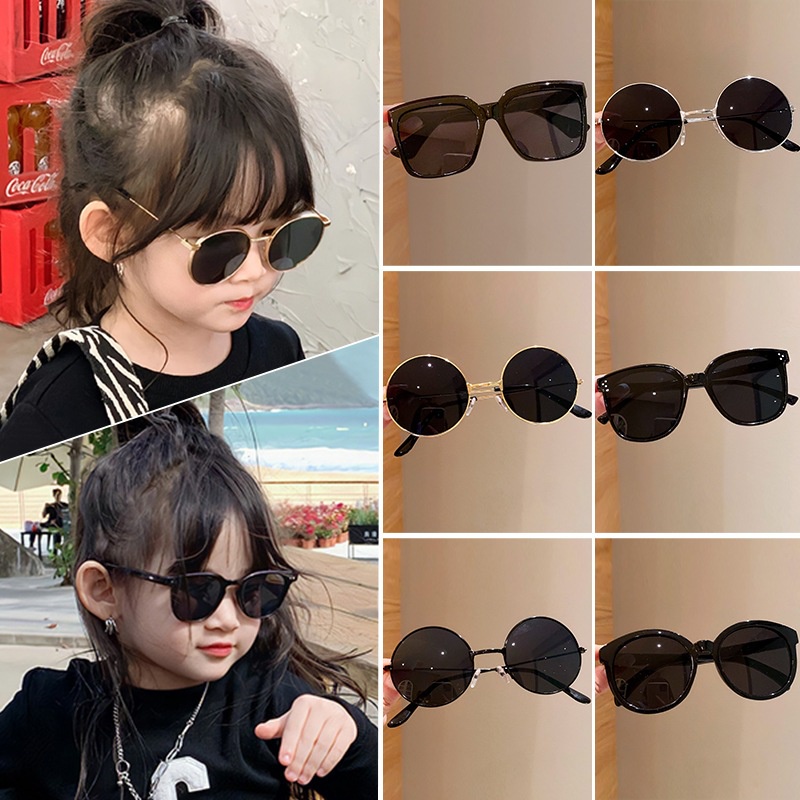Kids black sunglasses online