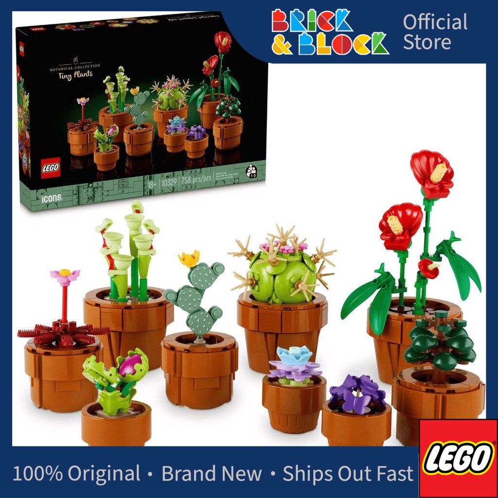 Les petites plantes 10329, LEGO® Icons