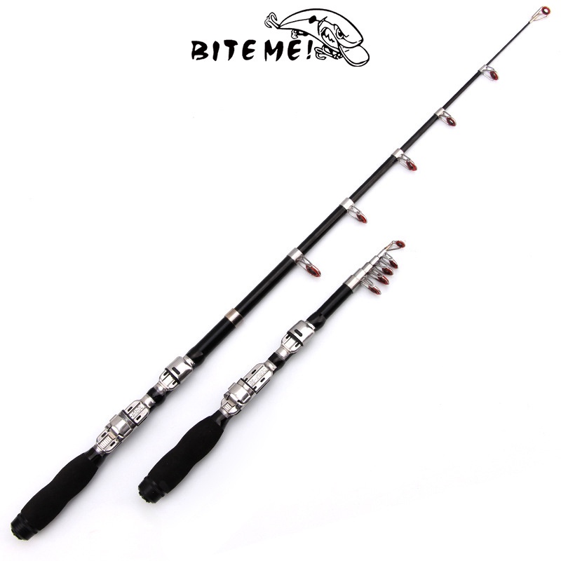 2020 New Super Hard Mini Fishing Rod 1m-2.3m FRP Ice Fishing Rod Rivers and  Lakes Fishing Equipment Practical Tool