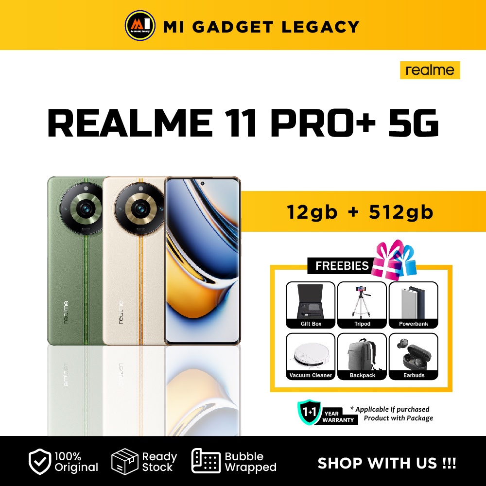 Realme 11 Pro Plus Dual SIM, 512 GB, 12 GB RAM, 5G - Oasis Green