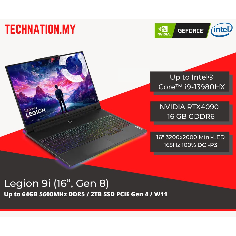 Lenovo Legion 9i Gen 9 (16″ Intel)