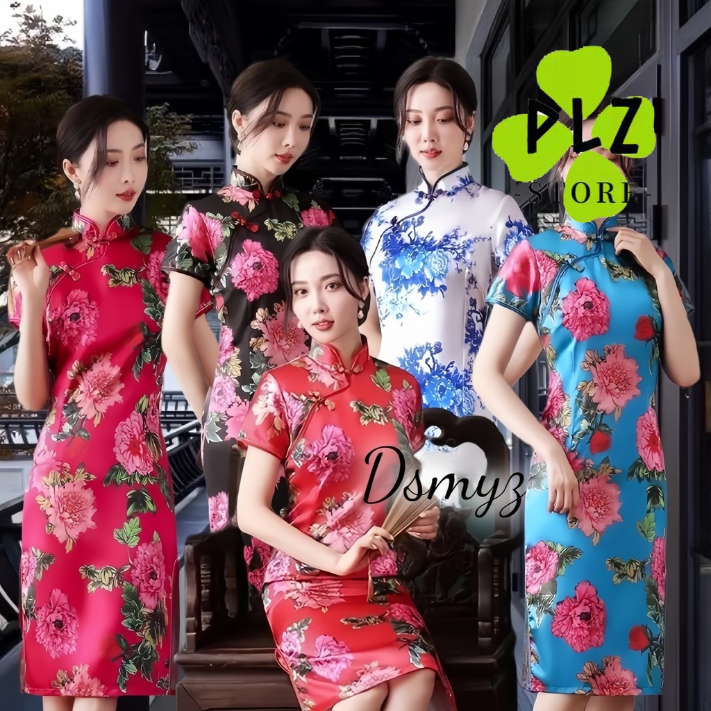 Chinese Traditional Costume Hanfu Chinese Dress Tang Suit Baju CNY Dress  Cheongsam Dress Clothing Men Clothes Chinese New Year 新年衣服 Blouse Chinese  Traditional Wear Chinese Shirt H