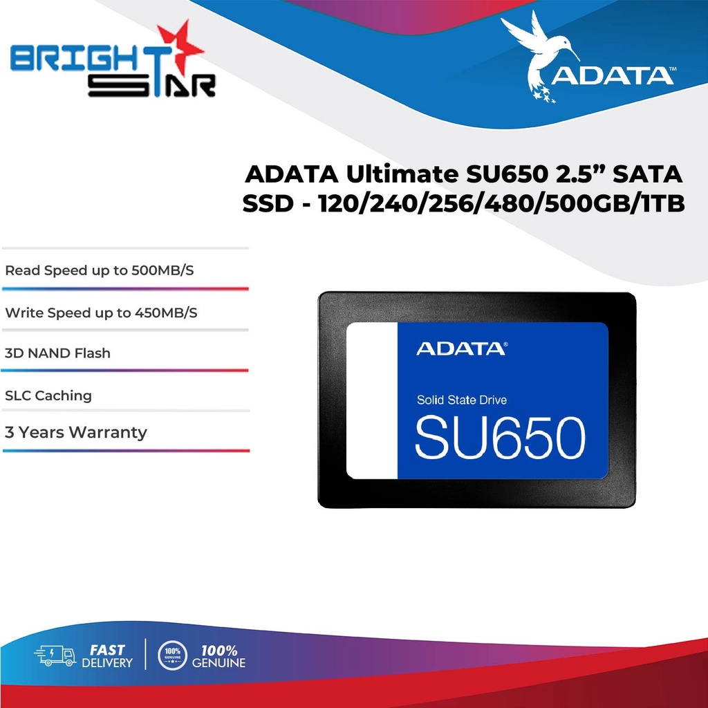 Adata ultimate su650 on sale 960gb