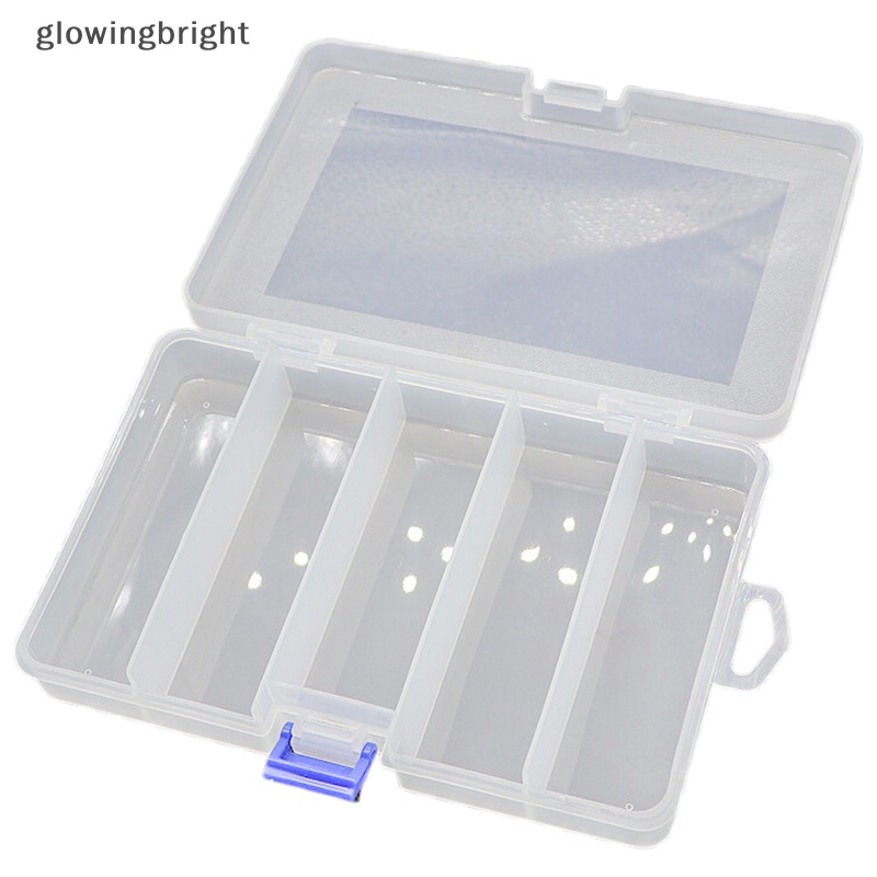 Fishing lure compartments storage case box fish lure spoon hook