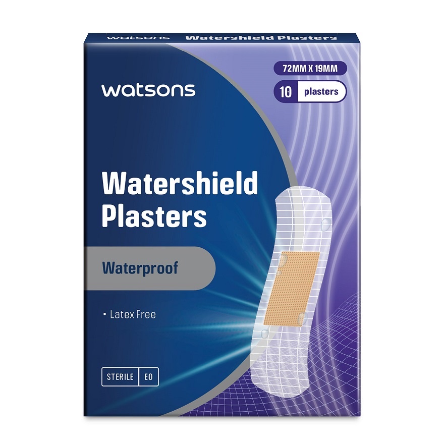 Watershield Adhesive Bandages, Antibacterial