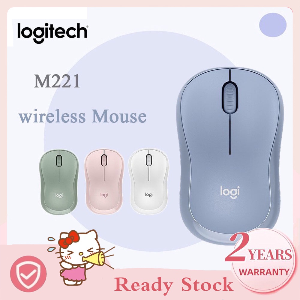 Logitech M220 Wireless Mouse with Silent Clicks