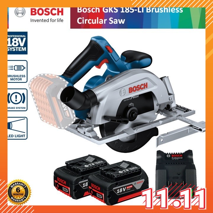 BOSCH 18V GKS 185 LI 6.5