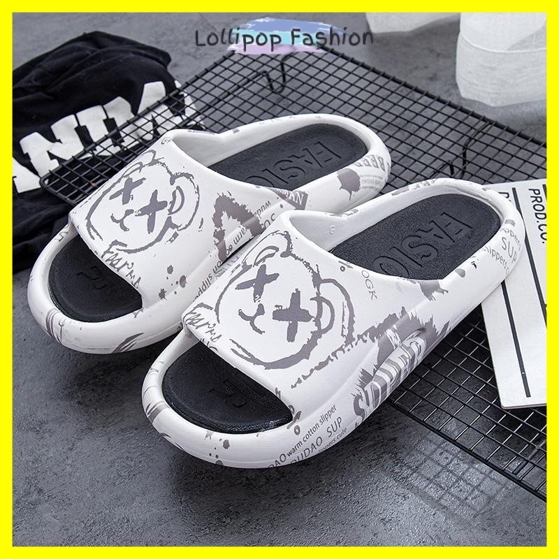 Cheap white online slippers