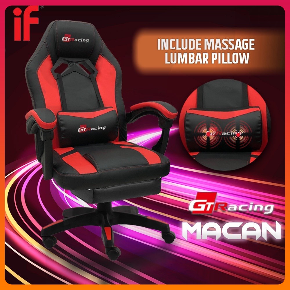 Gtracing gaming best sale chair massage