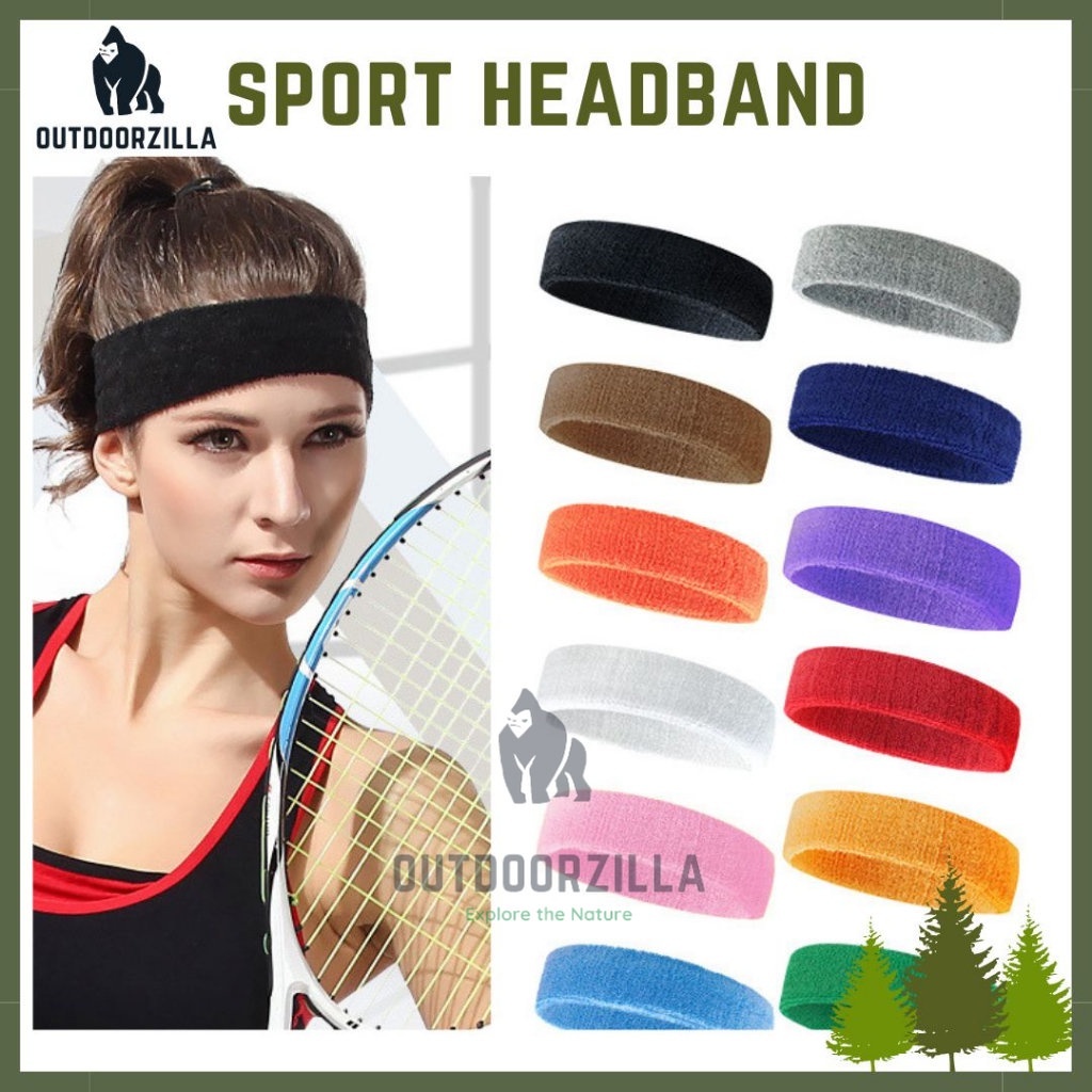 Elastic Sport Headbands Non-Slip Sweatband Outdoor Sport Sweat