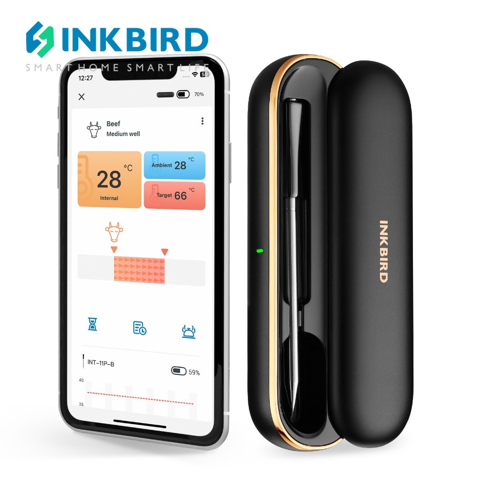 INKBIRD Smart Sensors Indoor Outdoor Wireless Digital Thermometer &  Hygrometer Data Logger Temperature Humidity Recorder Tester