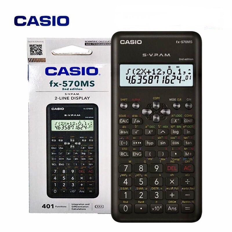 Casio calculator 570ms new arrivals