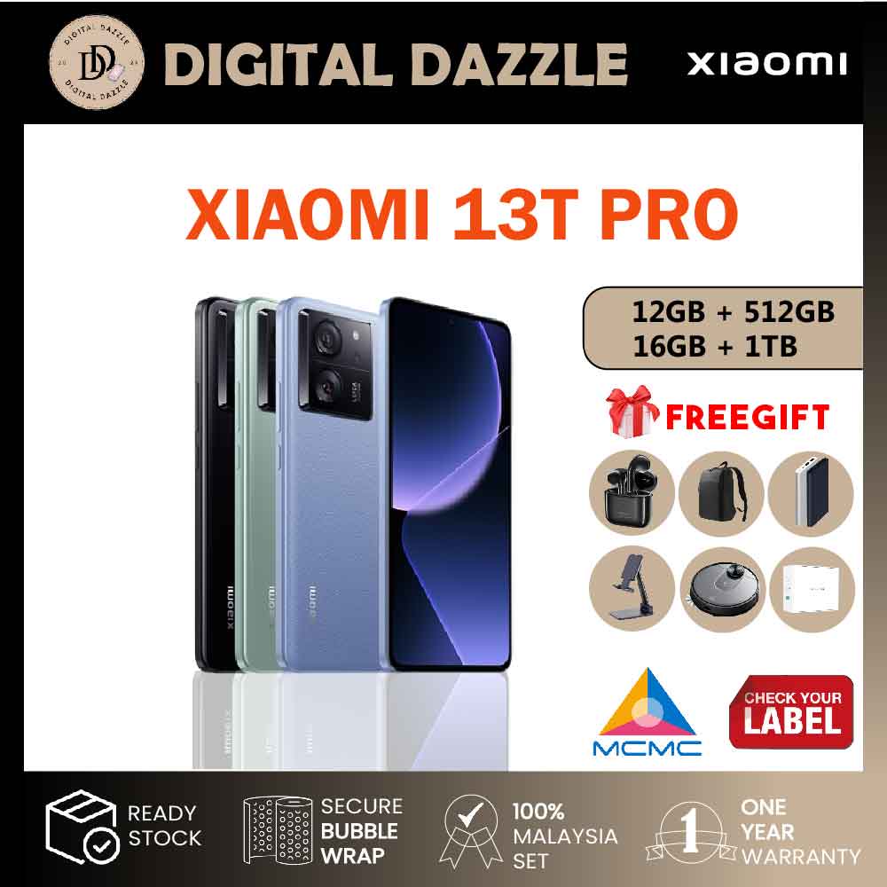 XIAOMI 13T PRO [12GB RAM 512GB ROM] [16GB RAM 1TB ROM] - Original XIAOMI  Malaysia