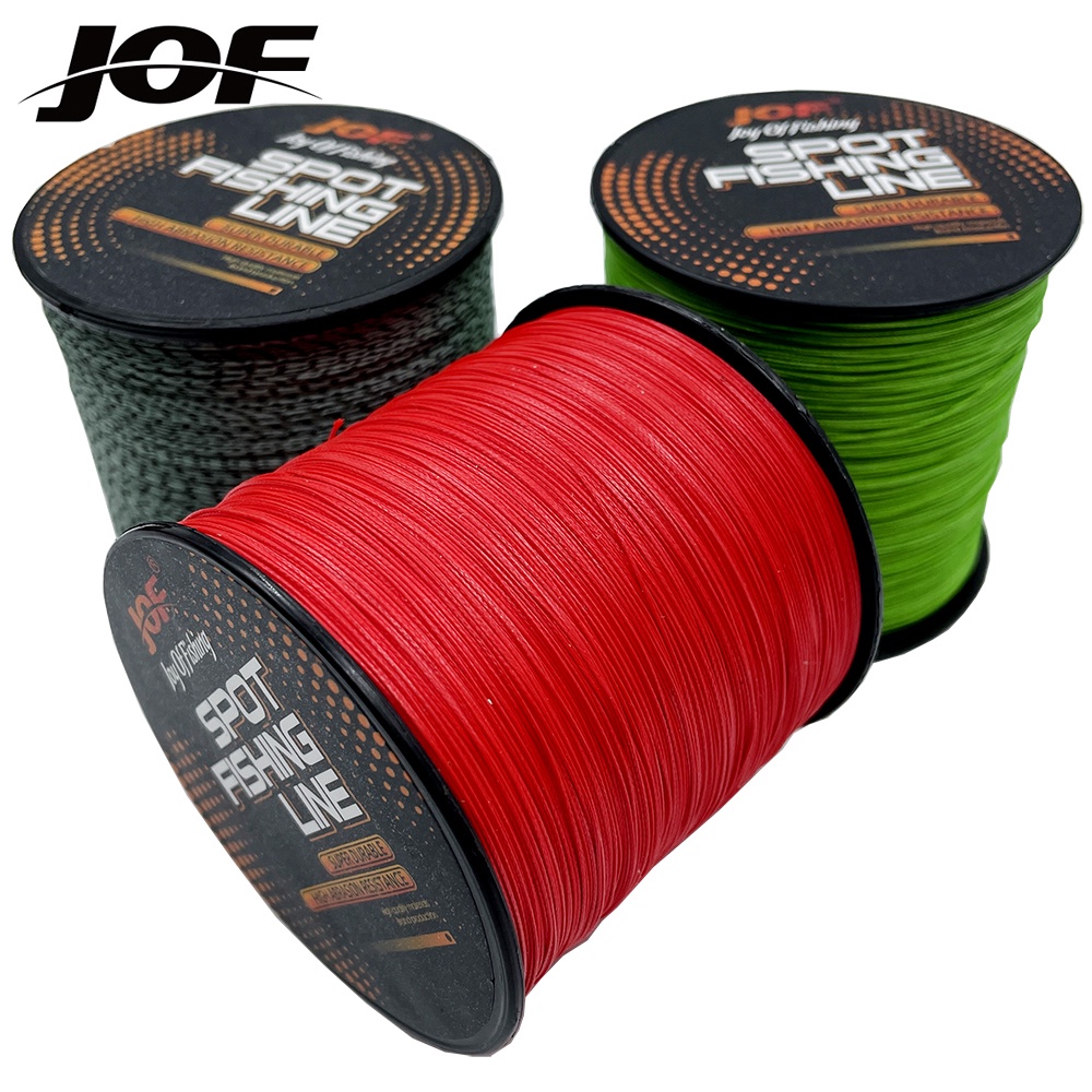 JOF X12 X9 X8 Braided Fishing Line 500M 18-135LB Multifilament