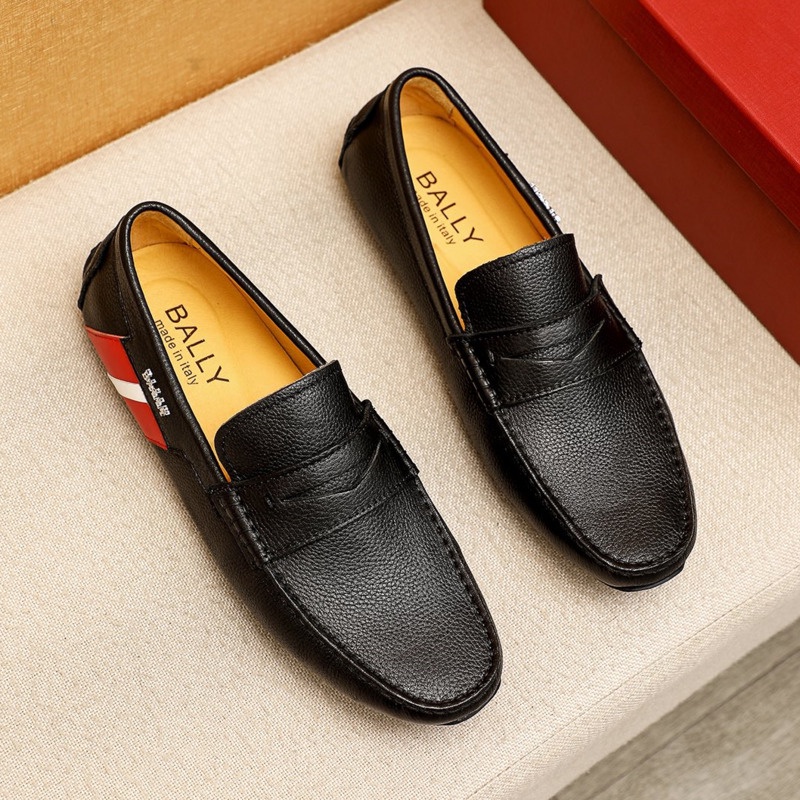 Top Quality BALLY Plus Size Men s Shoes Genuine Leather Cowhide Casual Shoes Shopee Malaysia