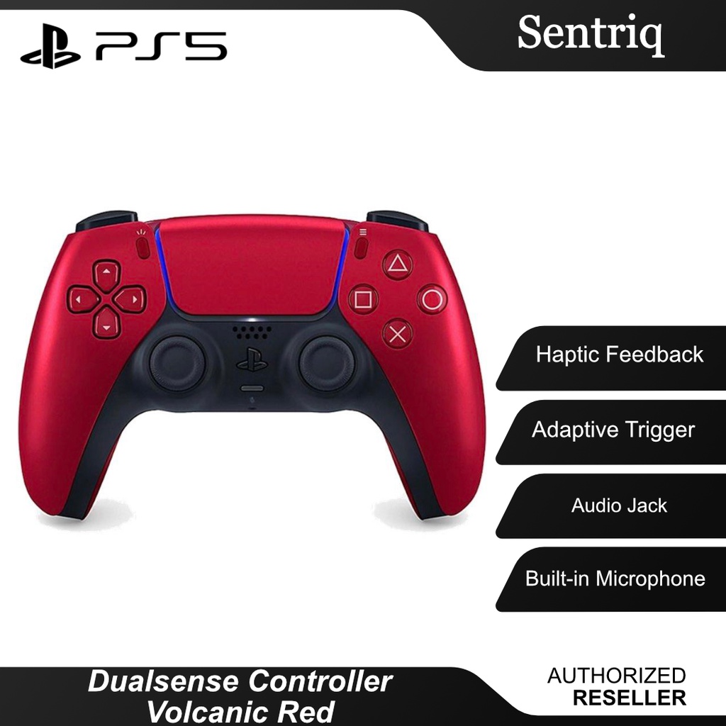 PlayStation DualSense Wireless Controller - Volcanic Red
