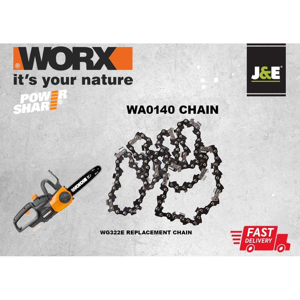 J E WORX WG322E CHAINSAW SPARE PART 50033429 WA0140 CHAINSAW