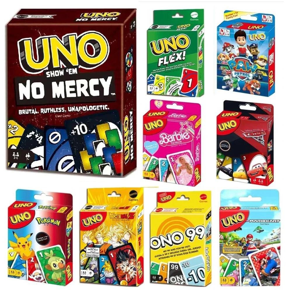 new uno no mercy card game Anime Cartoon Board Game Pattern Family Funny  Entertainment uno no mercy game uno Card Game Christma | Shopee Malaysia