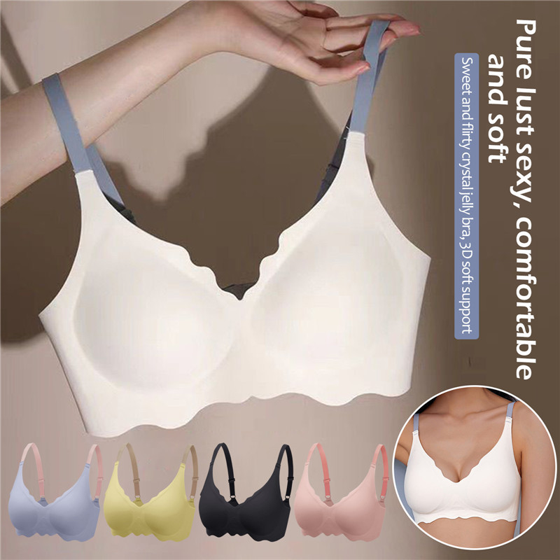 Seamless Push up Bra Japanese Non Wire Feelless Bra