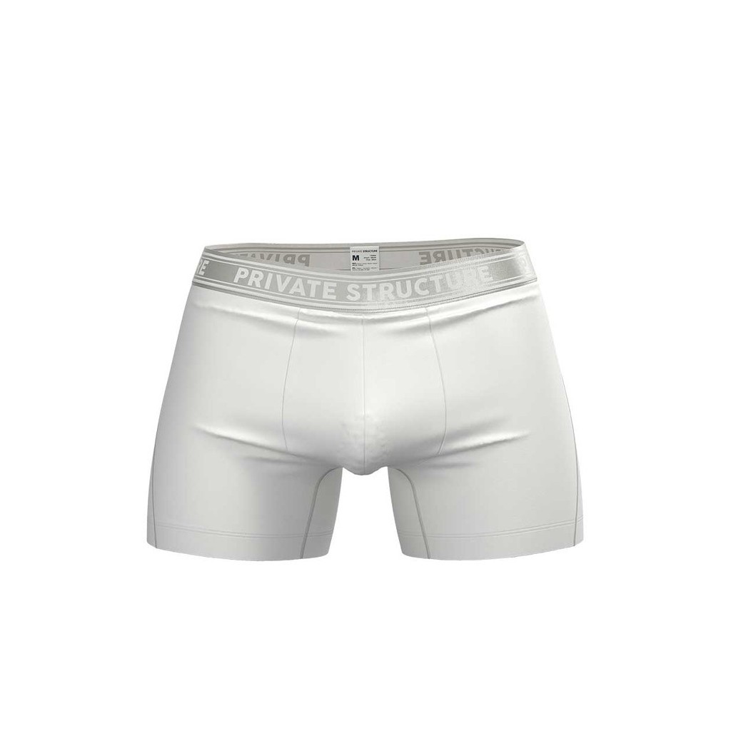 Private Structure Bamboo Viscose Mid Waist Mini Brief | Bright White