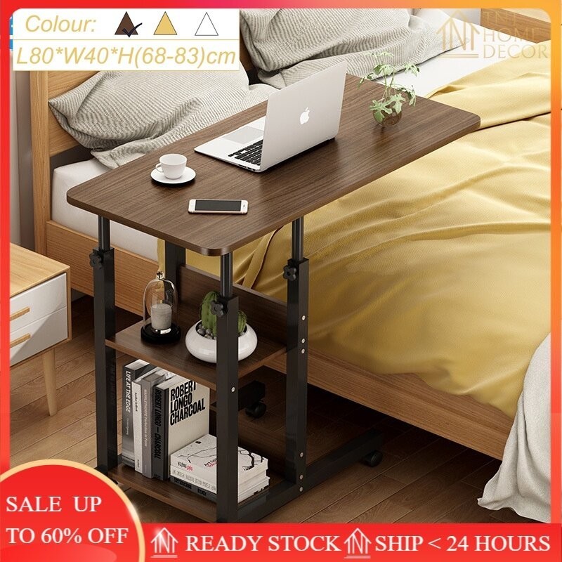 Bed table deals with adjustable height