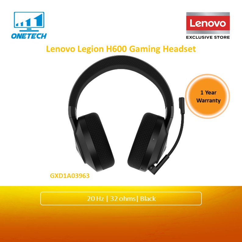 Lenovo Legion H600 GXD1C98345 Stingray GXD1A03963 Black Wireless