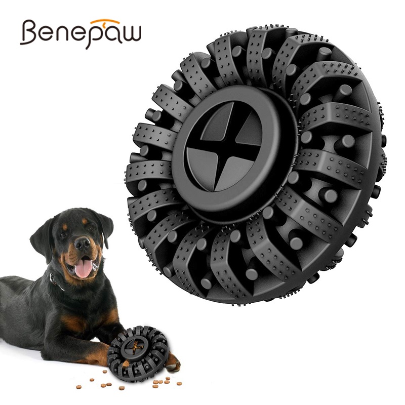 Benepaw Dog Chew Toys Treat Dispensing Dog Toys Nontoxic Pet