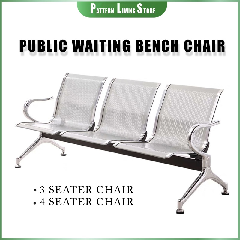 Metal waiting chair hot sale