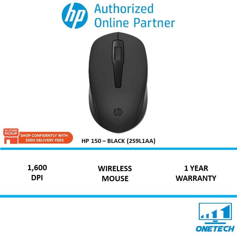 HP 150 Wireless Mouse (2S9L1AA) - Shop  Malaysia