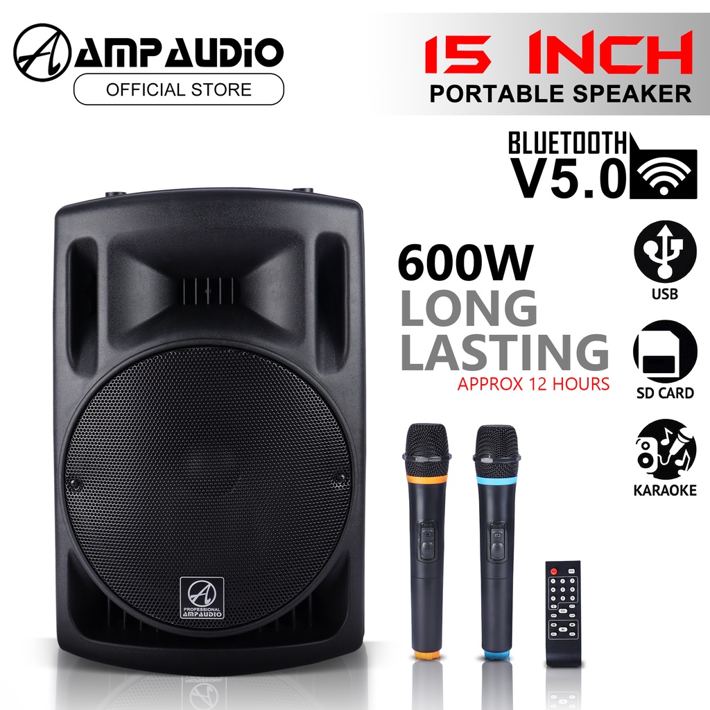 15 inch hot sale portable speaker