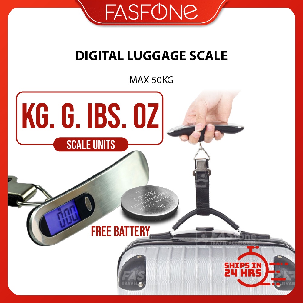 Luggage Scale, Travel Scale Digital, Scale Weight, Scale Electronic, Scale  Hook 50kg