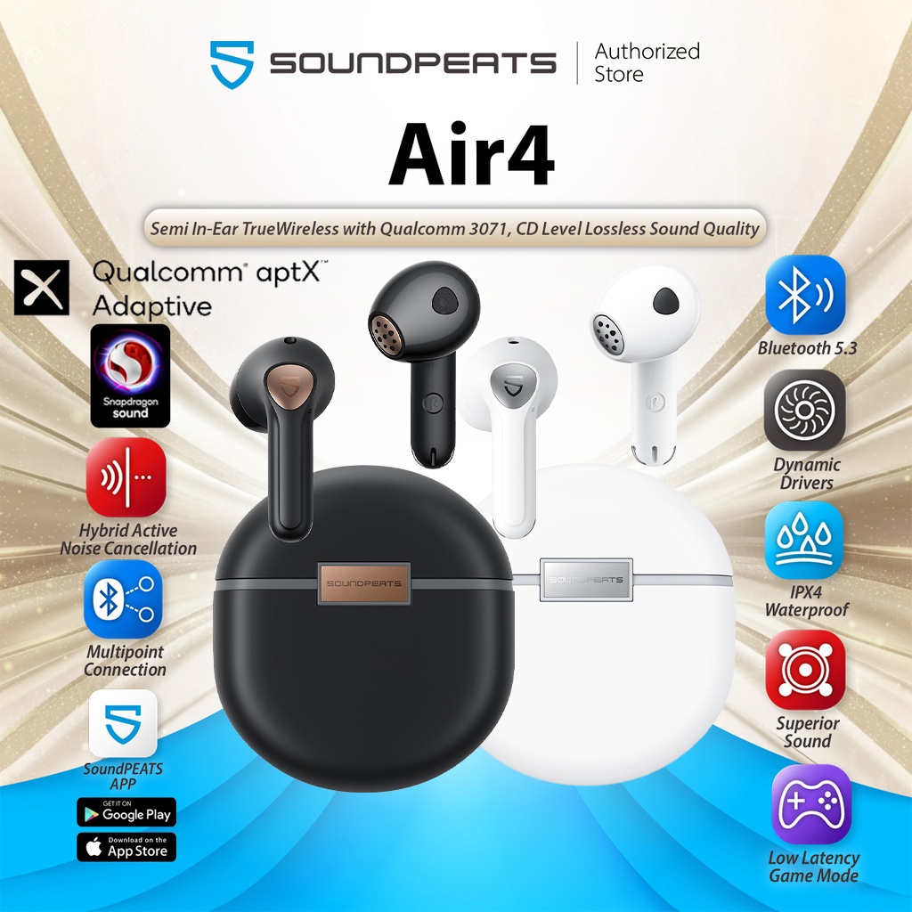 Audifonos SoundPeats CyberGear - Bluetooth 5.3 - RGB SOUNDPEATS