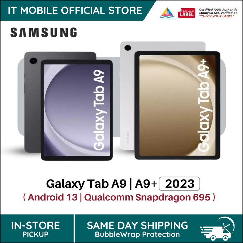 Tablet Samsung Galaxy Tab A9+ Qualcomm (SM6375), 8GB RAM, 128GB