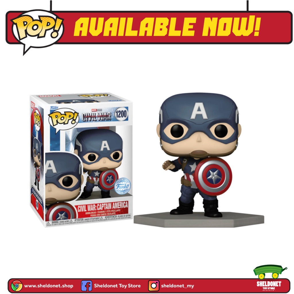 Funko pop endgame on sale captain america