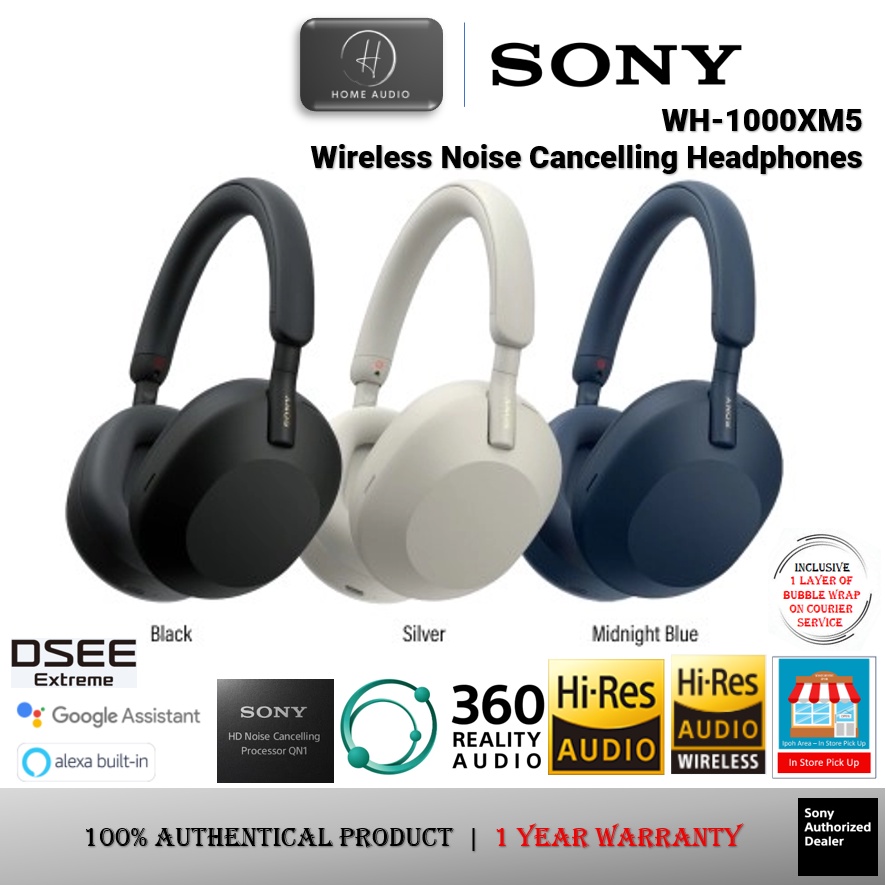 CityLink - Sony WH-1000XM5 Headphone 1 Year Warranty (3 color