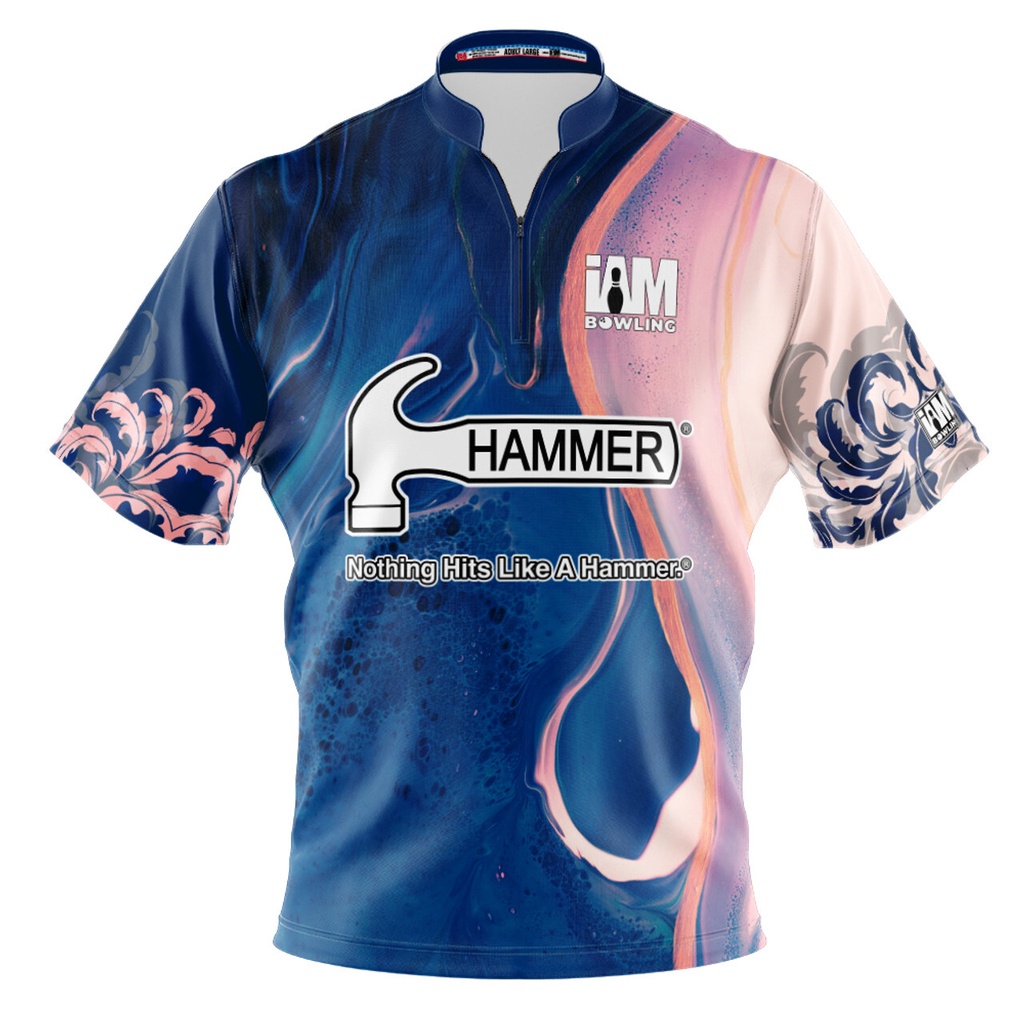 Hammer DS Bowling Jersey Design 1530 HM 3D Polo Shirt Shopee Malaysia