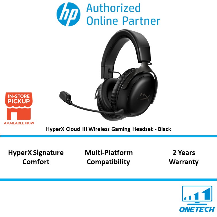 HyperX Cloud II Wireless - Gaming Headset (Black-Red) - HP Store