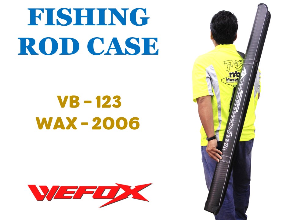 WEFOX Rod Case WAX-2009, Heavy Duty Hard Rod Case, Flight Luggage