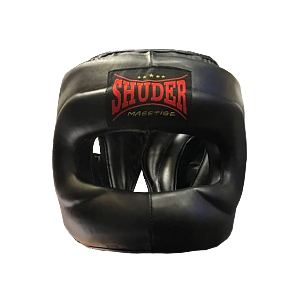 Shuder penutup kepala tinju, full-face headgear, boxing/MMA/Muay Thai head  guard