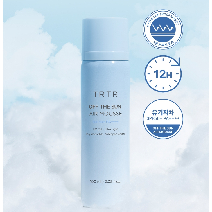 TIRTIR OFF THE SUN AIR MOUSSE 100ml - 日焼け止め