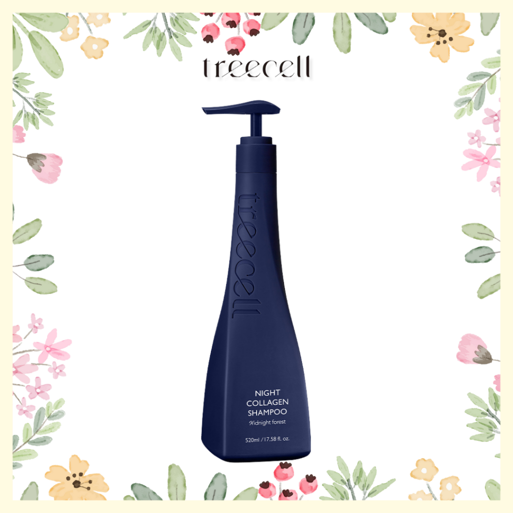 treecell Night Collagen Shampoo Midnight Forest (360ml/520ml