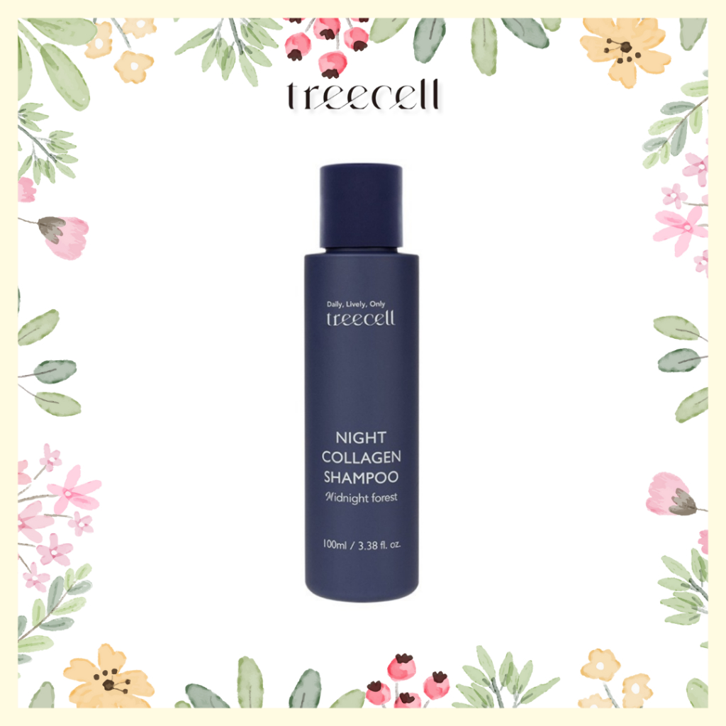 treecell Night Collagen Shampoo Midnight Forest (100ml) | Shopee