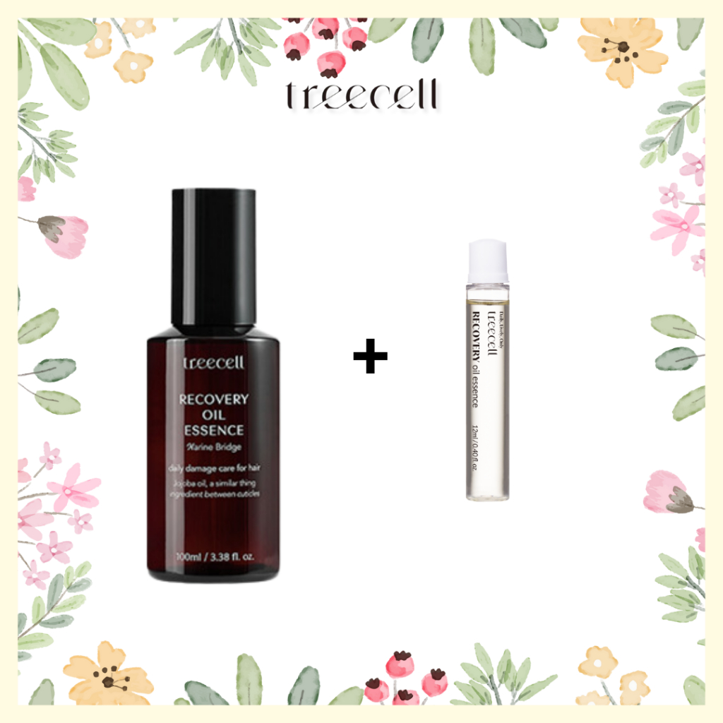 treecell] Recovery hair Oil Essence 100ml + 12ml | Shopee Malaysia