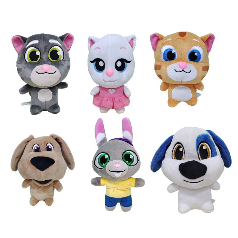 Talking tom and store friends plush