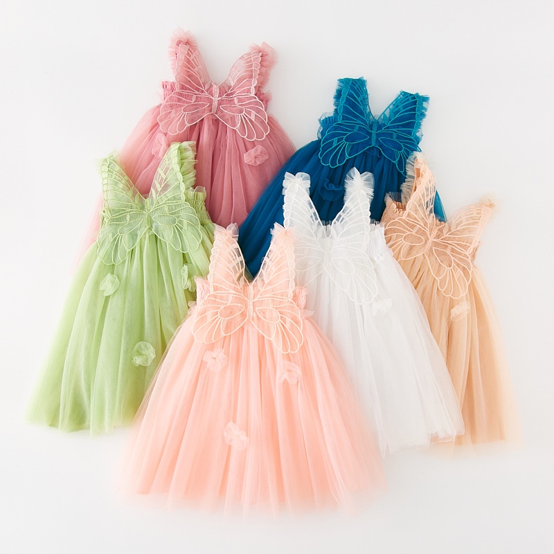 Girls mesh dress sales